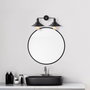 Opviq Conical - 12190 Lámpara de pared Negro y Oro
